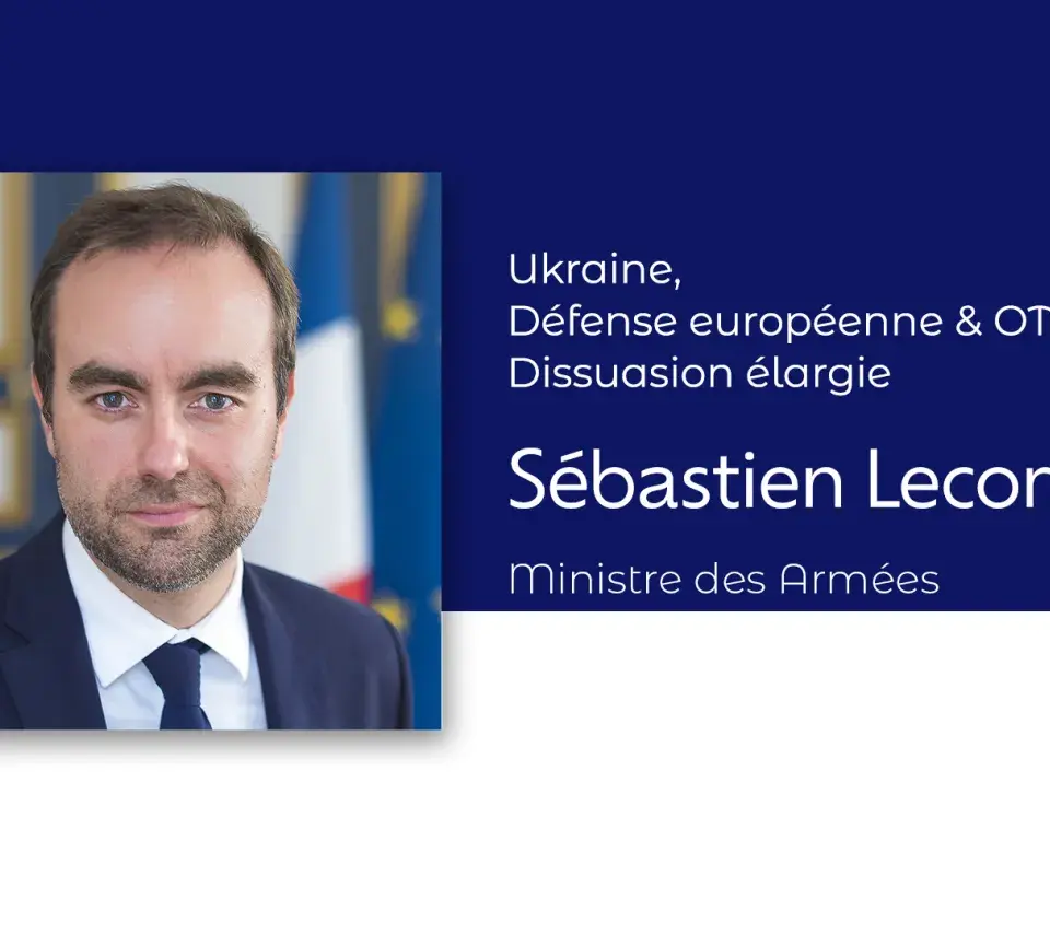 Sébastien Lecornu, ministre des Armées